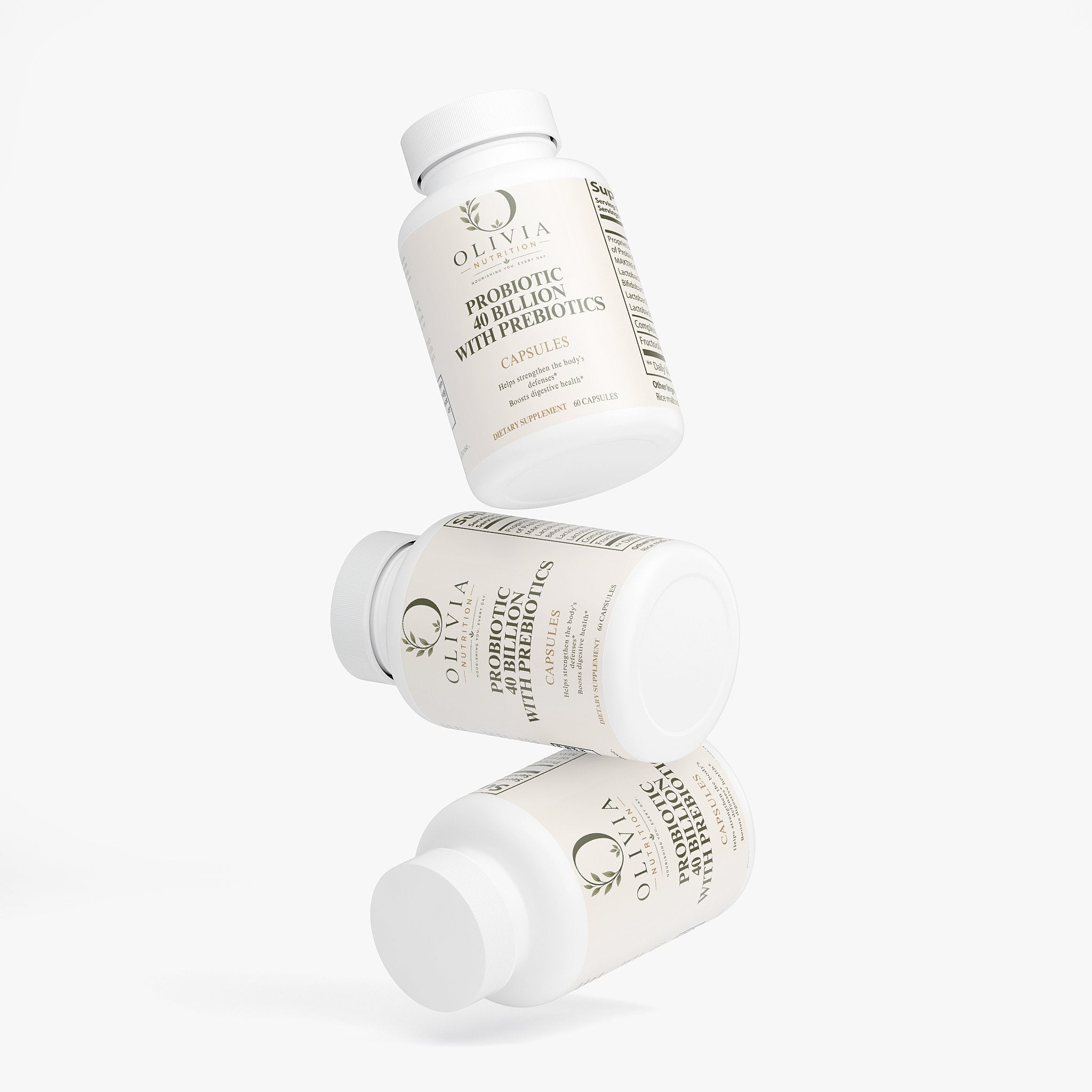 Olivia Nutrition | Probiotic 40 Billion with Prebiotics